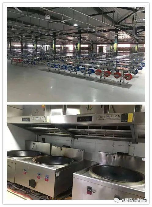 东明县万福中学餐厅为确保全县人民"舌尖"上的安全,强化食品经营者的